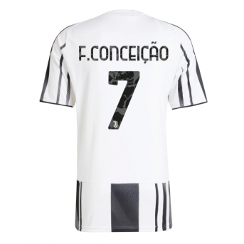 Billige Fotballdrakt Juventus Francisco Conceicao #7 Replika Hjemmedrakt 2025-26 Kortermet
